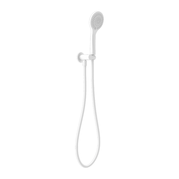 Mecca Hand Hold Shower With Air Shower Matte White