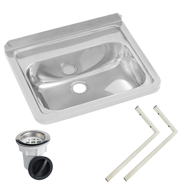 Wall Mounted Hand Basin No Tap Hole