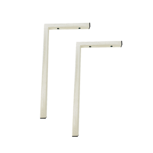 Wall Mounted Hand Basin Brackets Only - Stainless Steel