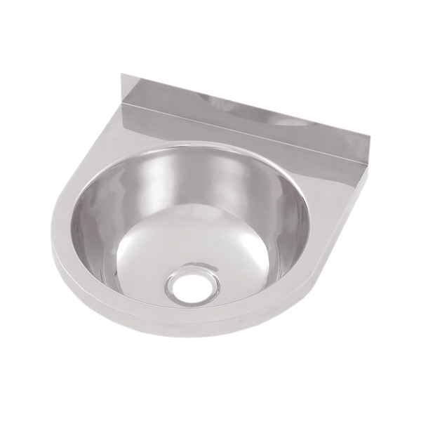 Round Stainless Steel Hand Basin