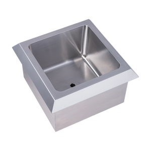 Drop In Insulated Stainless Steel Ice Well 400mm - Stainless Steel
