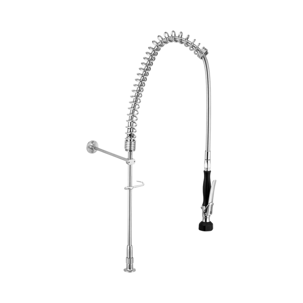 Stainless Steel Hob Mount Pre Rinse Unit No Stops
