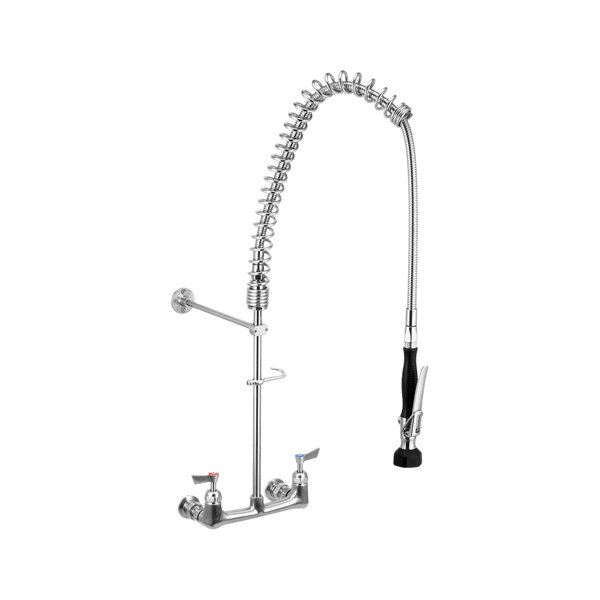 Stainless Steel Exposed Wall Mount Pre-Rinse Unit
