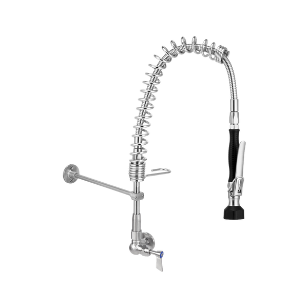 Compact Stainless Steel Single Wall Mount Pre-Rinse