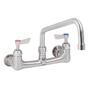 Stainless Steel Exposed Wall Tap Body With 8-inch Spout - Stainless Steel