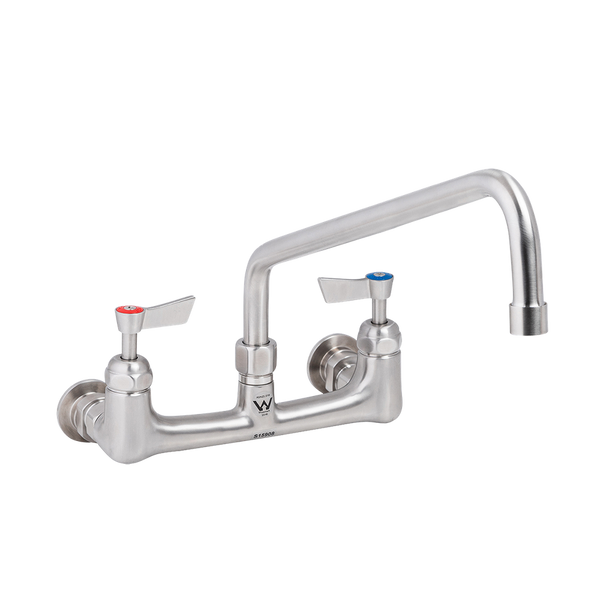 Stainless Steel Exposed Wall Tap Body With 12-inch Spout