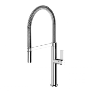 Prize Flexible Coil Sink Mixer 220mm Chrome - Chrome