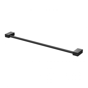 Lexi MKII Single Towel Rail 800mm  Matte Black - Matte Black