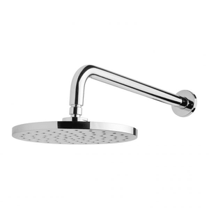 Vivid Shower Arm 400mm & 230mm Round Rose Chrome - Chrome