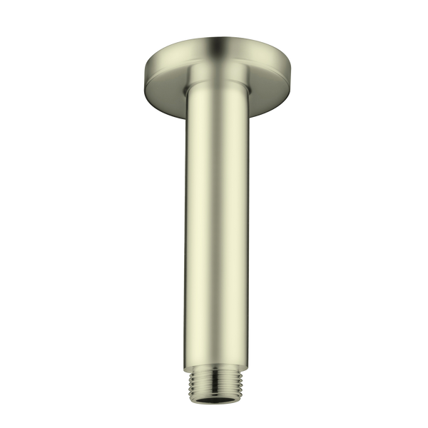 Round Ceiling Arm 100mm Brushed Gold