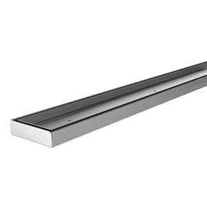 Phoenix Flat Channel Drain TI 75 x 1200mm Outlet 65mm Stainless Steel - Stainless Steel