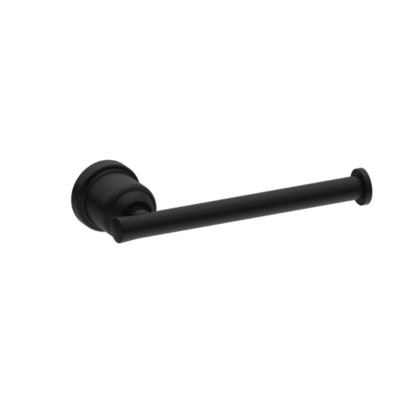 York Toilet Roll Holder Matte Black