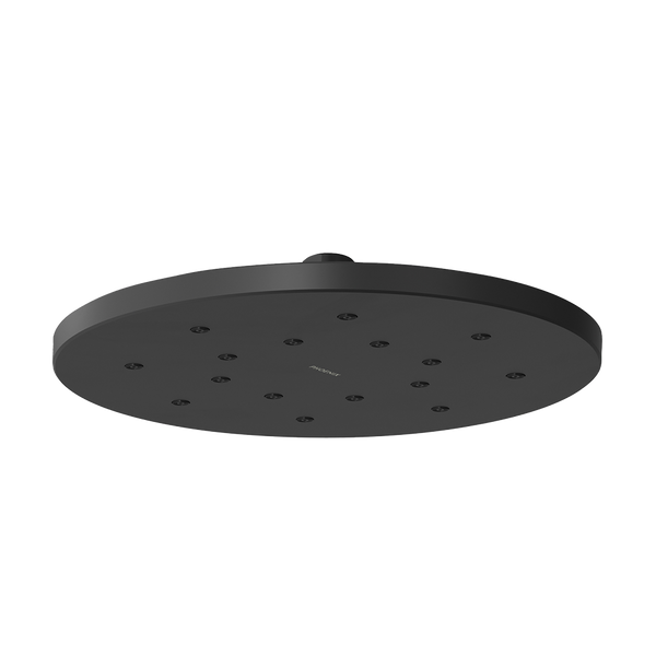 LuxeXP Shower Rose 250mm Round Matte Black
