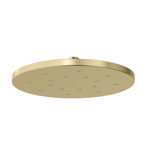 LuxeXP Shower Rose 250mm Round Brushed Gold - Brushed Gold