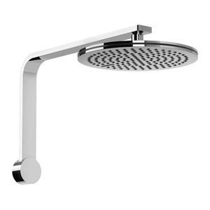 NX Quil Shower Arm & Rose Chrome Black - Chrome Black