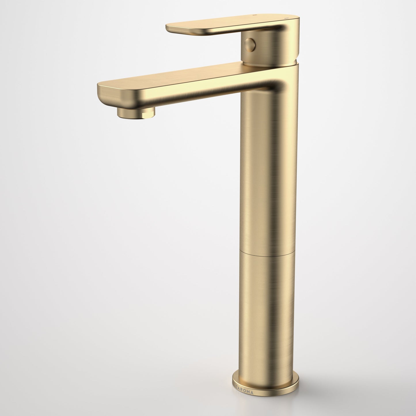 Luna Tower Basin Mixer Brushed Brass Lead Free