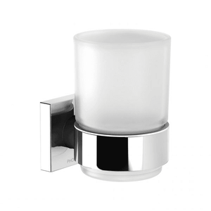 Radii Tumbler & Holder Square Chrome - Chrome