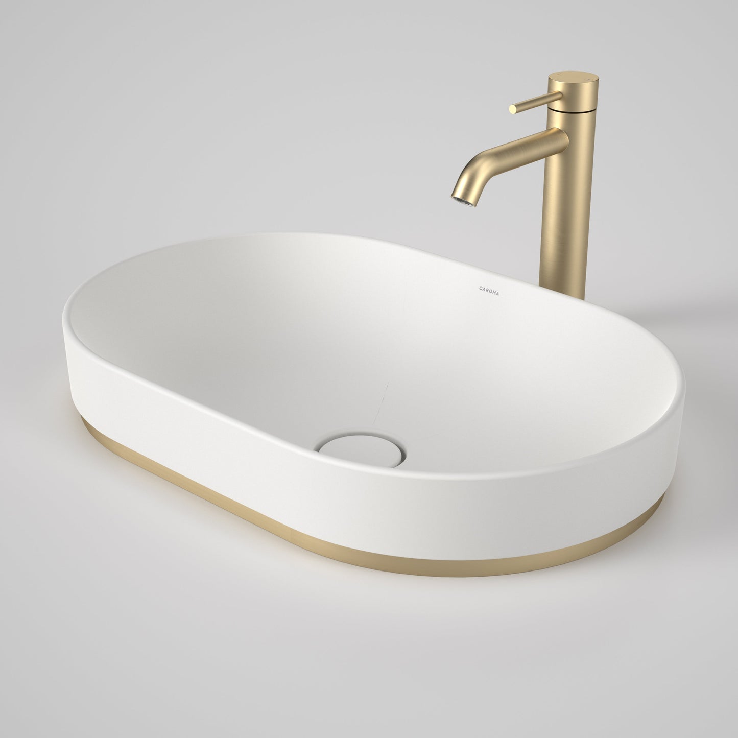 Liano II 530mm Pill Basin Dress Ring Brushed Brass