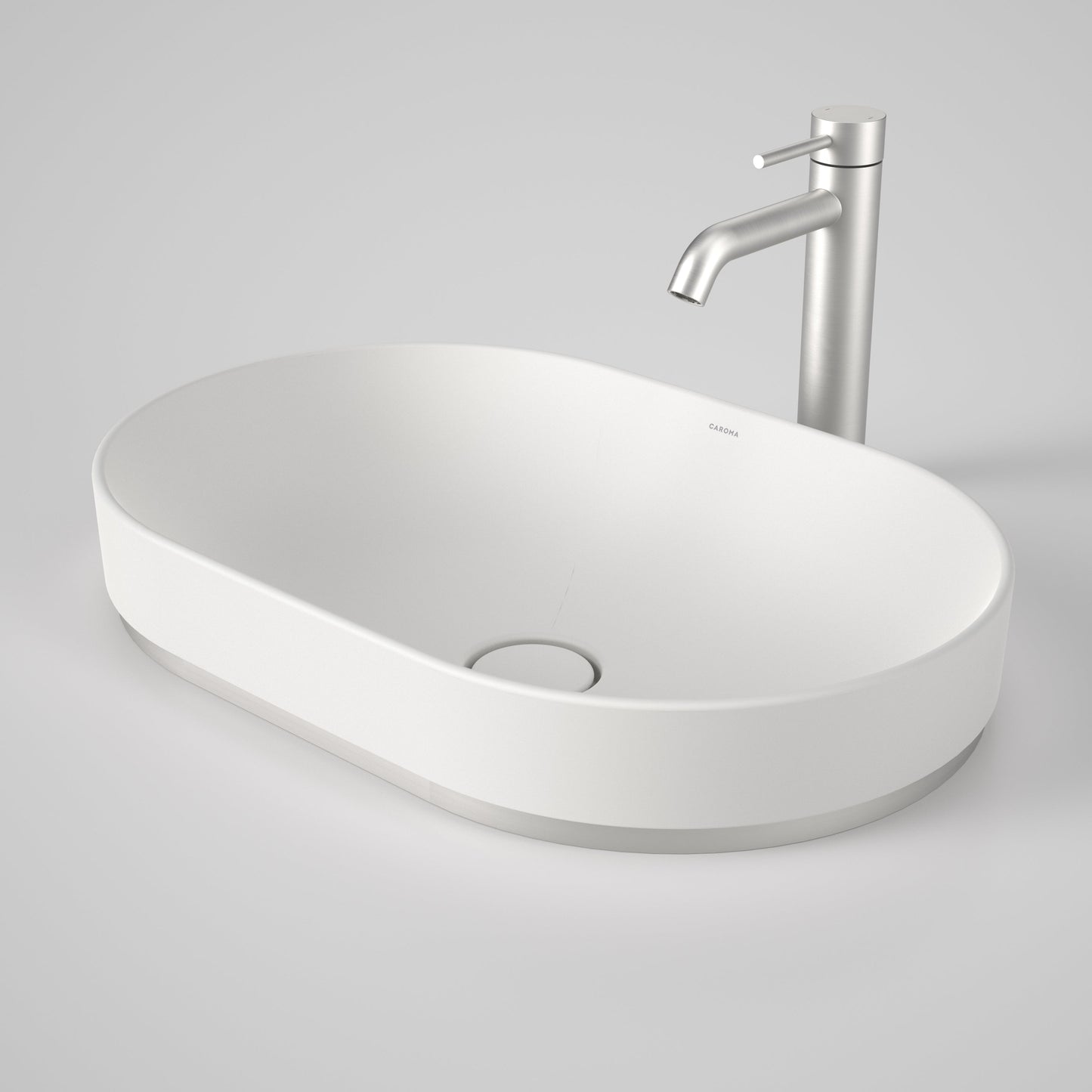 Liano II 530mm Pill Basin Dress Ring Brushed Nickel