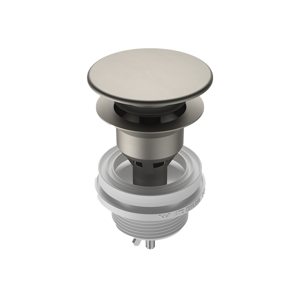 Urbane II Basin Dome Pop-Up Plug & Waste Brushed Nickel
