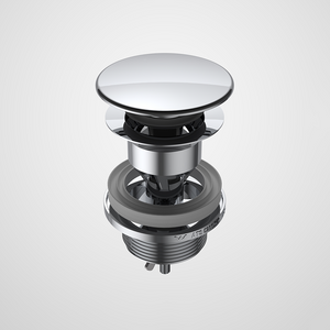 Urbane II Basin Dome Pop-Up Plug & Waste Chrome - Chrome