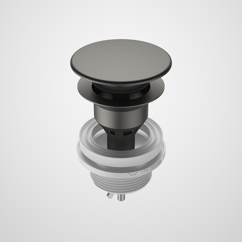 Urbane II Basin Dome Pop-Up Plug & Waste Gunmetal