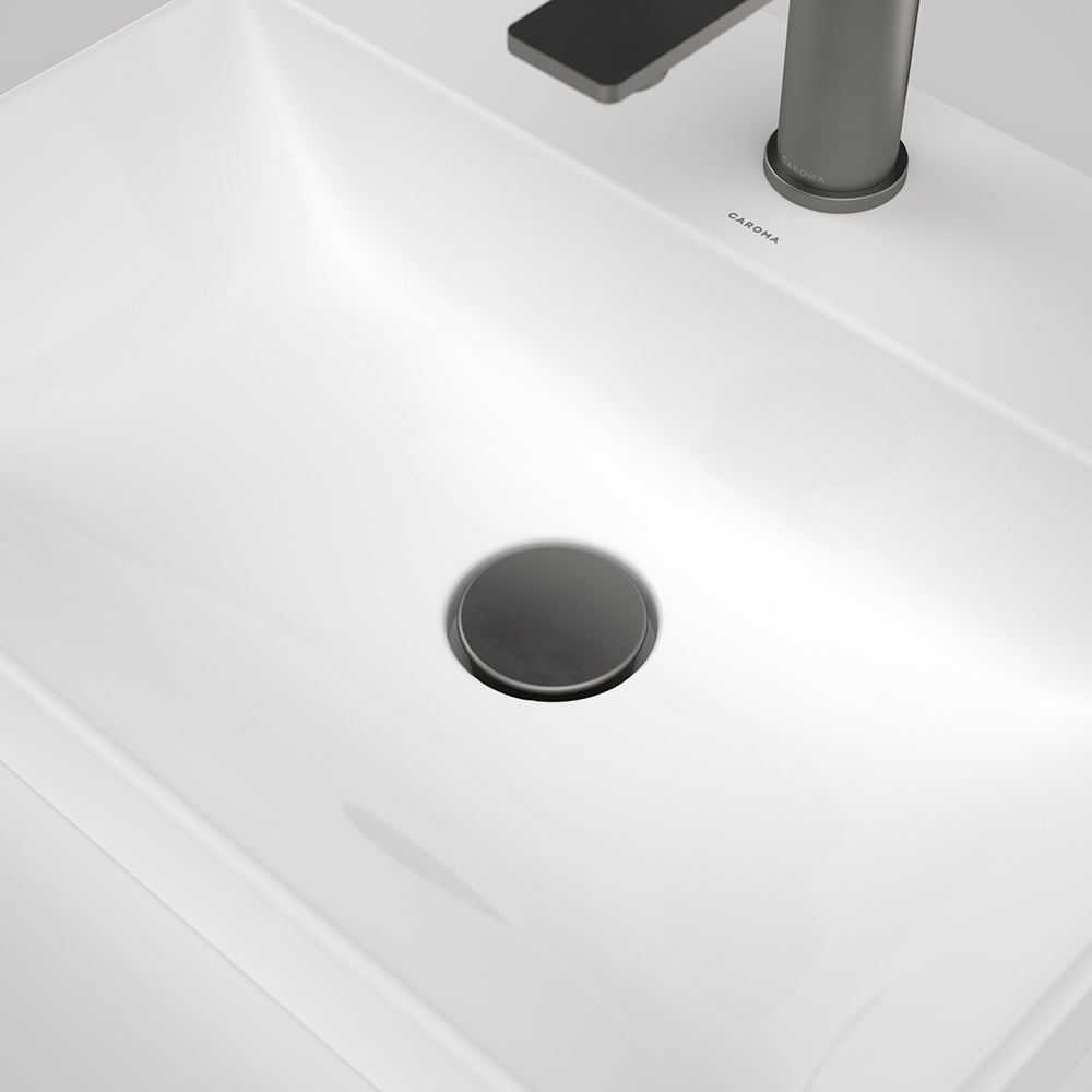 Urbane II Basin Dome Pop-Up Plug & Waste Gunmetal