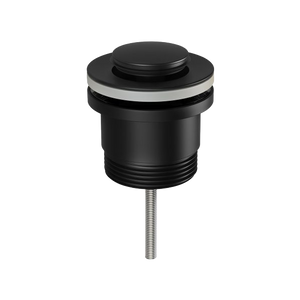 40mm Flat Pop Up Universal Waste Matte Black - Matte Black