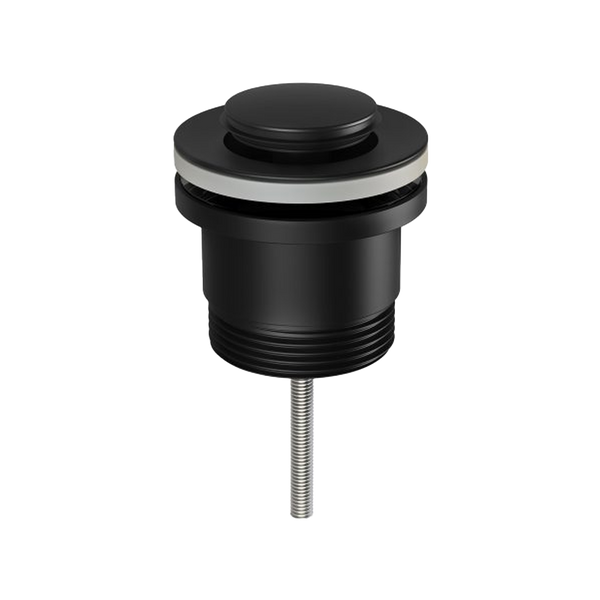 40mm Flat Pop Up Universal Waste Matte Black