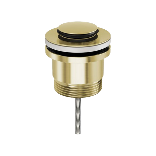 40mm Flat Pop Up Universal Waste Brushed Gold