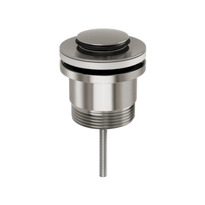 40mm Flat Pop Up Universal Waste Brushed Nickel - Brushed Nickel