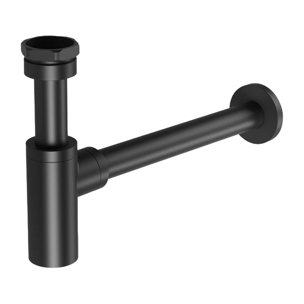 40mm Bottle Trap Matte Black