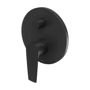 Arlo Shower / Bath Diverter Mixer Trim Kit Only Matte Black - Matte Black