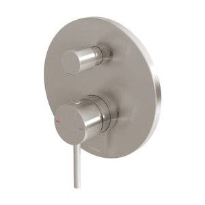 Pina Shower / Bath Diverter Mixer Trim Kit Only Brushed Nickel - Brushed Nickel