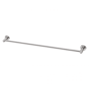 Radii SS 316 Single Towel Rail Round Plate 800mm  Stainless Steel - Stainless Steel