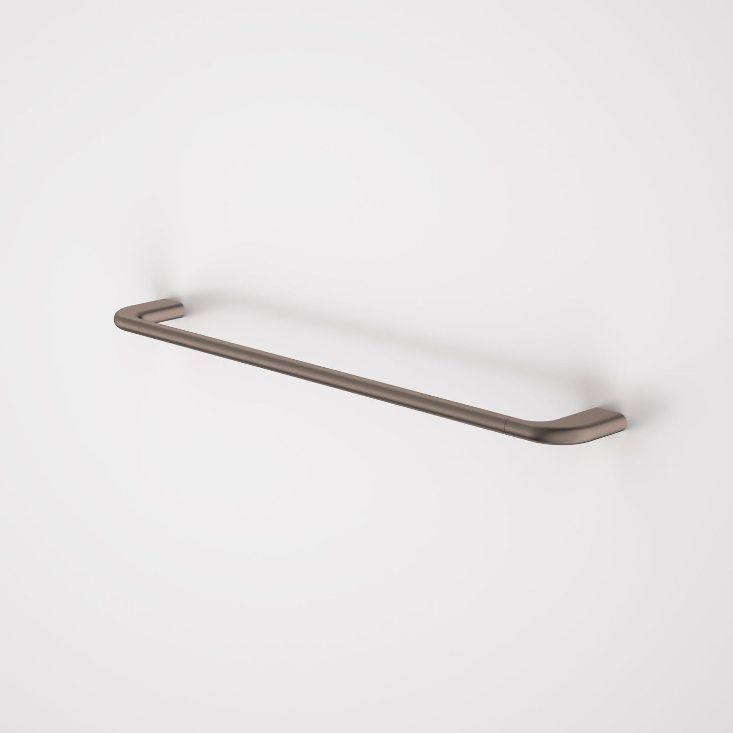 Contura II 620mm Single Towel Rail Brushed Bronze