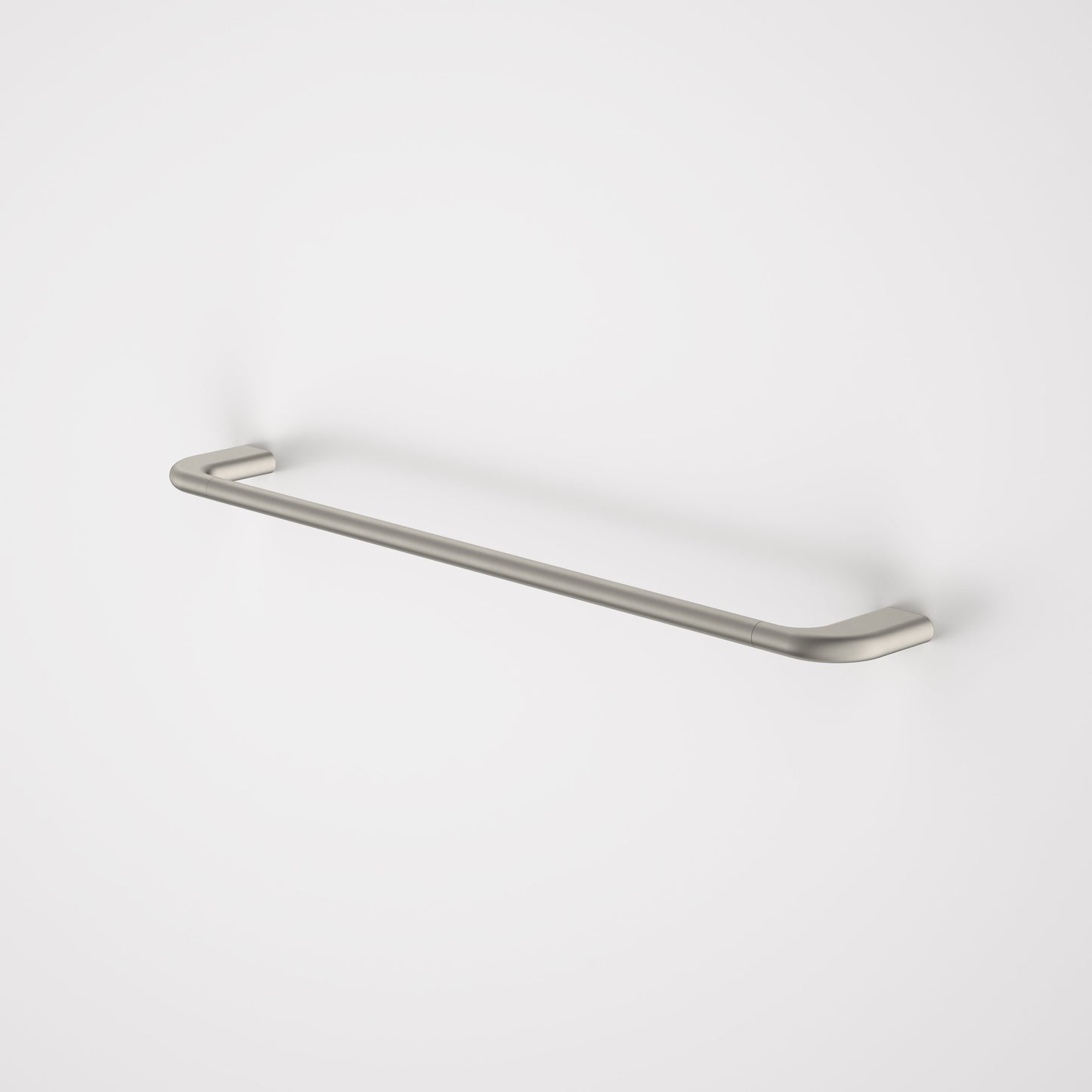 Contura II 620mm Single Towel Rail Brushed Nickel