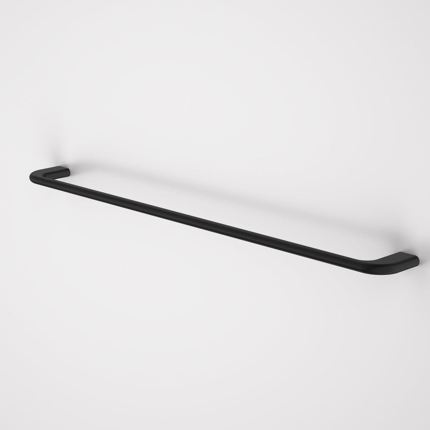 Contura II 820mm Single Towel Rail Matte Black
