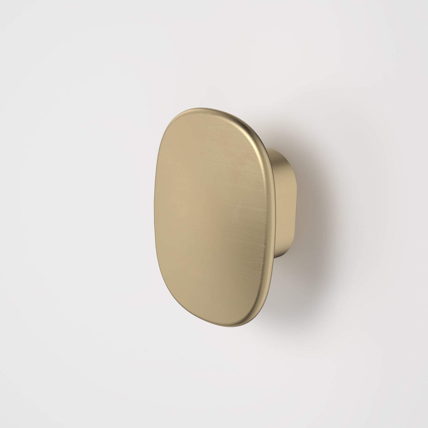 Contura II Robe Hook Small Brushed Brass