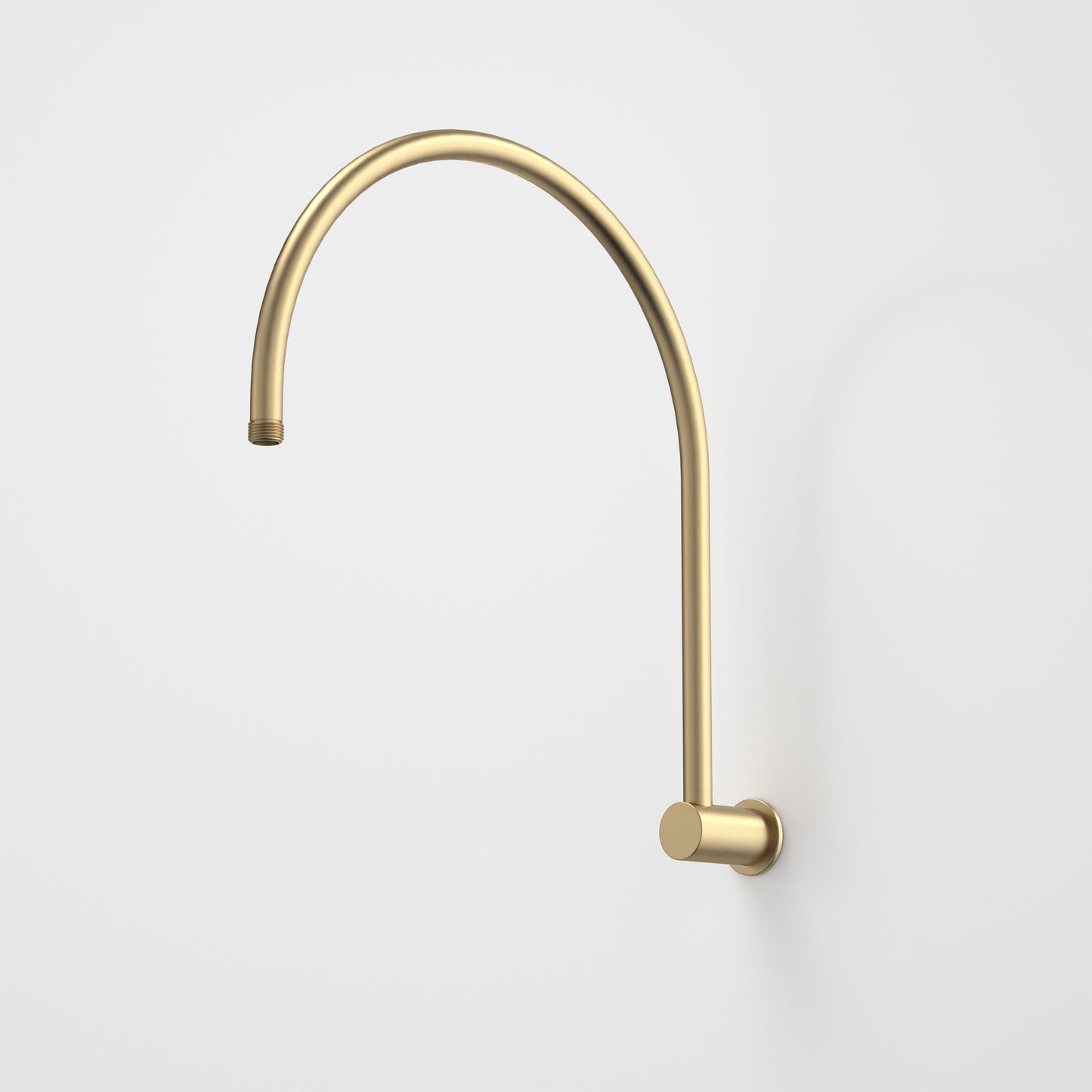 Caroma Upswept Shower Arm Brushed Brass
