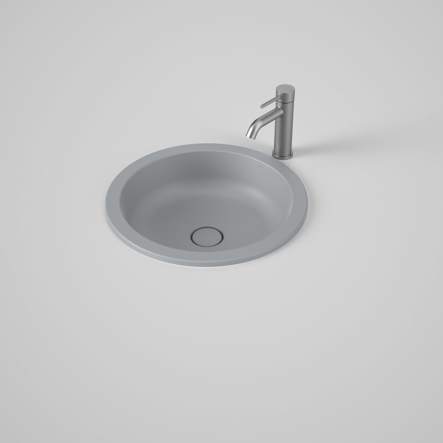 Liano II 440mm Round Under/Over Counter Basin Matte Grey