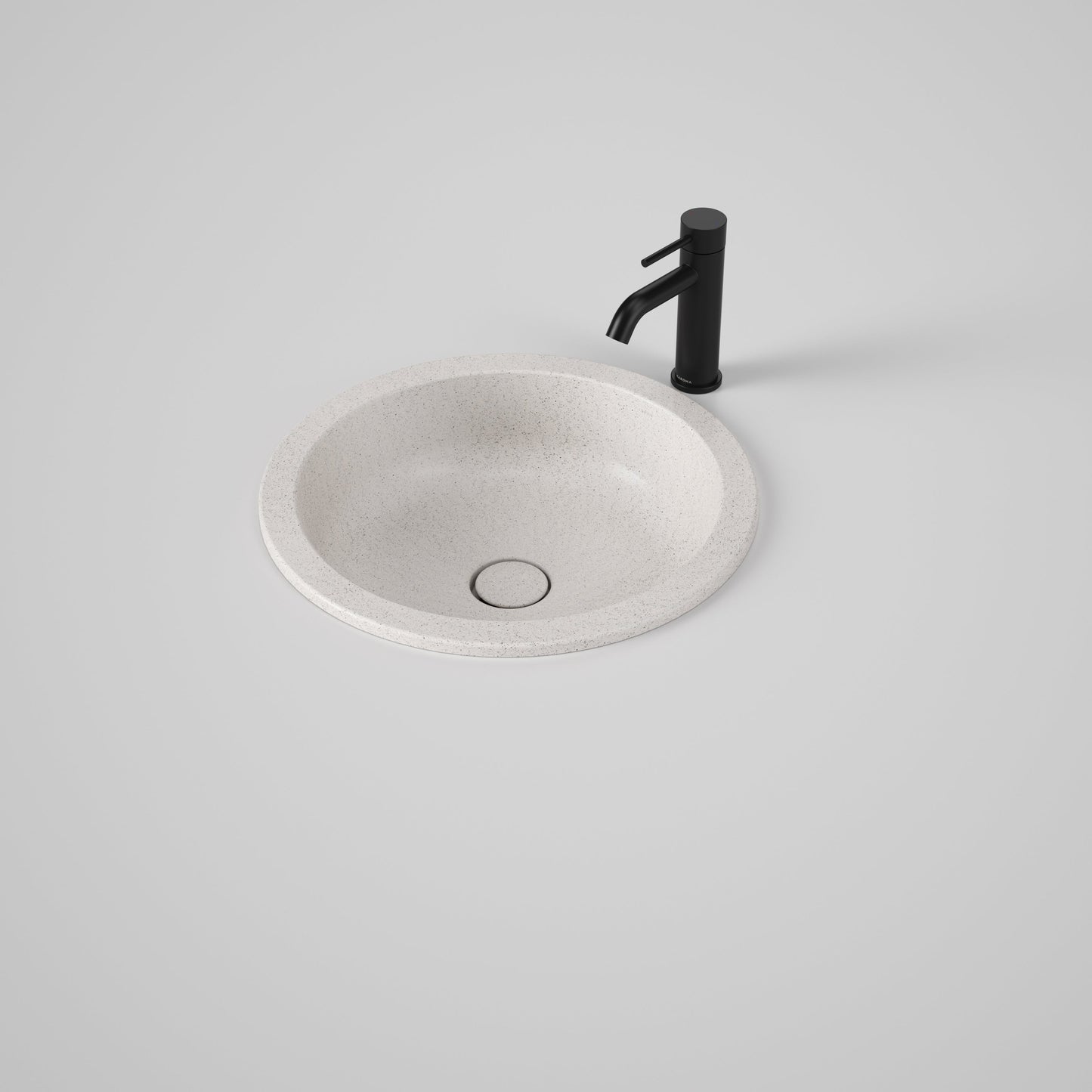 Liano II 440mm Round Under/Over Counter Basin Matte Speckled