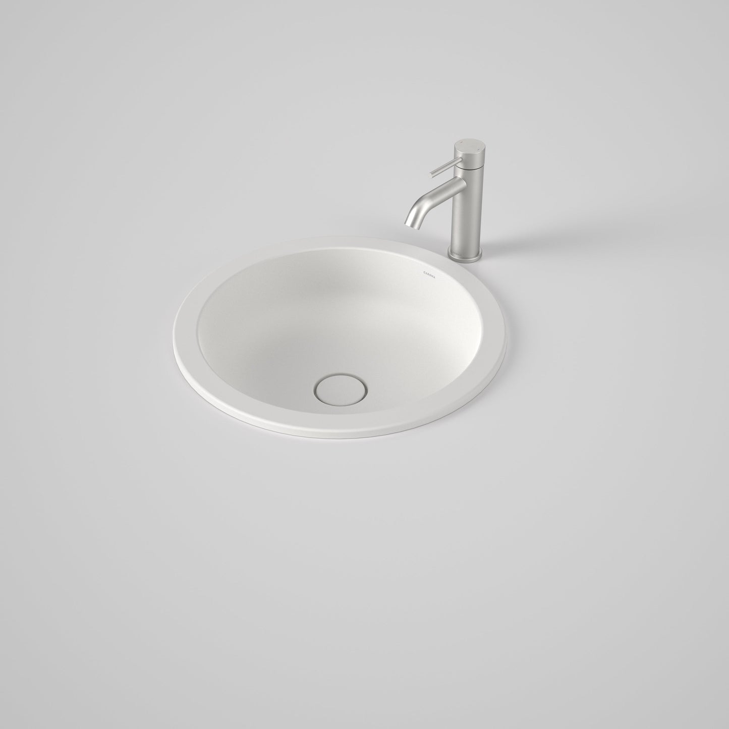 Liano II 440mm Round Under/Over Counter Basin Matte White
