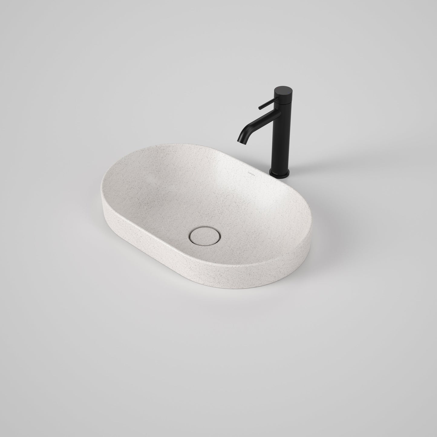 Liano II 530mm Pill Inset Basin Matte Speckled