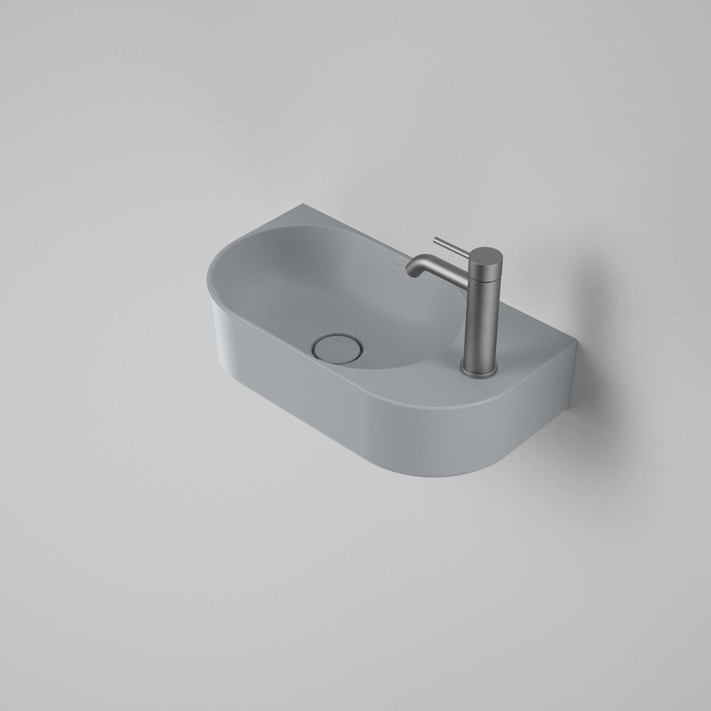 Liano II Hand Wall Basin Matte Grey