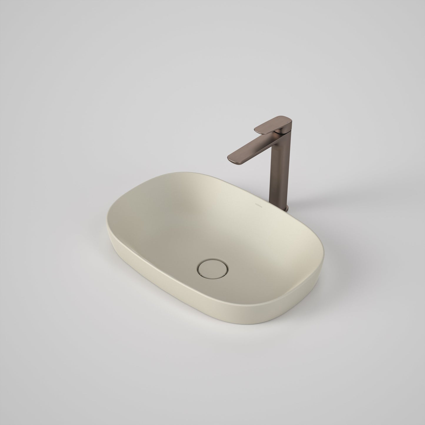 Contura II 530mm Inset Basin Matte Clay