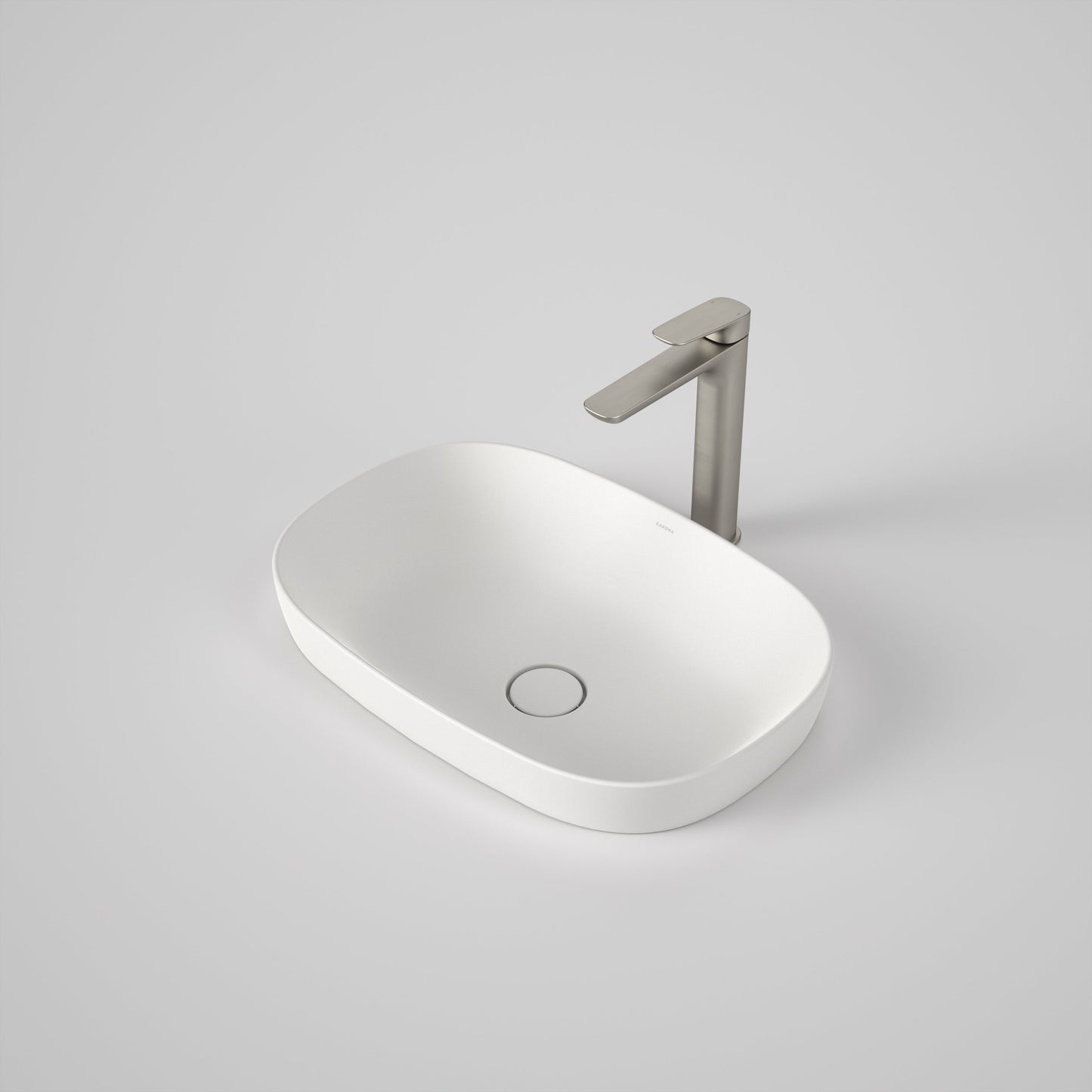Contura II 530mm Inset Basin Matte White