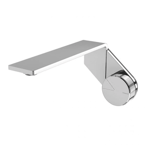 Axia Wall Basin / Bath Mixer Set 200mm Chrome - Chrome