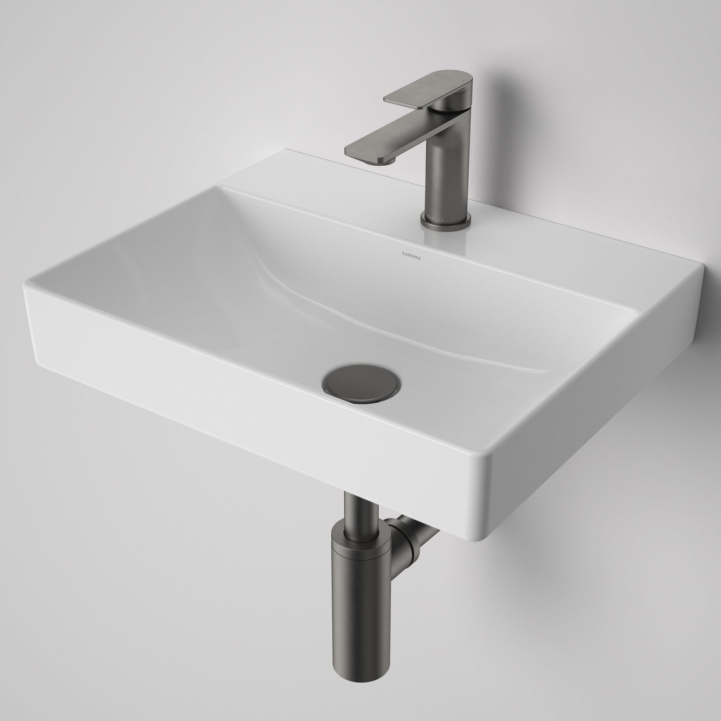 Urbane II Basin Dome Pop-Up Plug & Waste Gunmetal