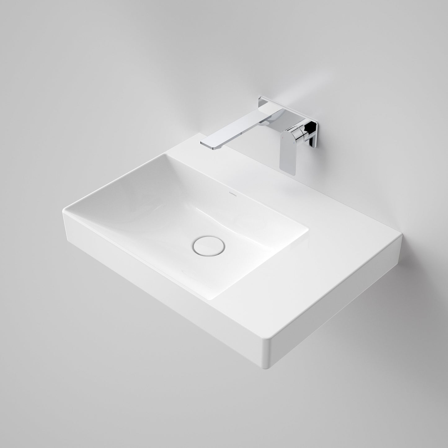 Urbane II Right Hand Shelf Wall Basin Tap No Tap Hole